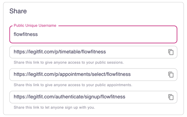 Changing Public Unique Username (1)