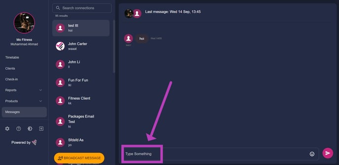 Messages tab 2-1